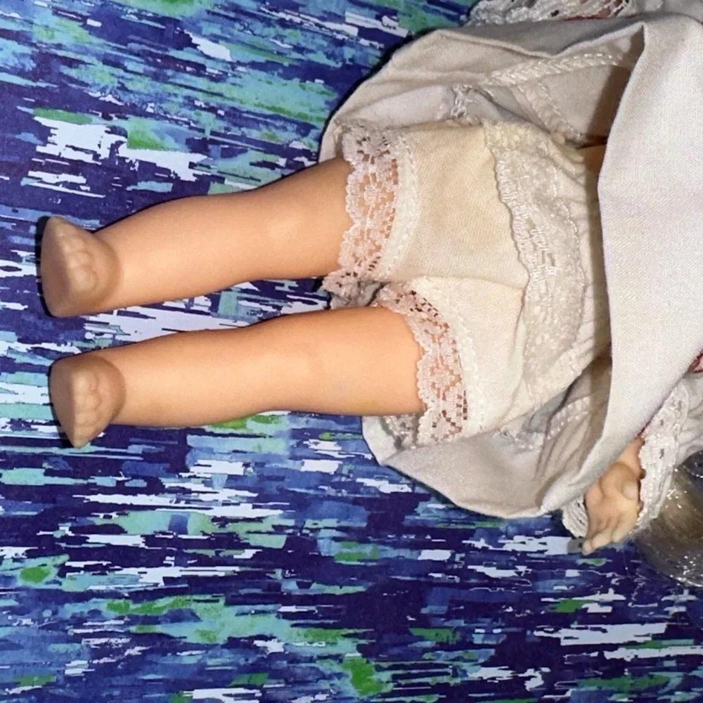 Vintage 1984 Ginny Poseable Vogue Dolls Inc 8” FALL WINDS All Vinyl Sleepy Eyes